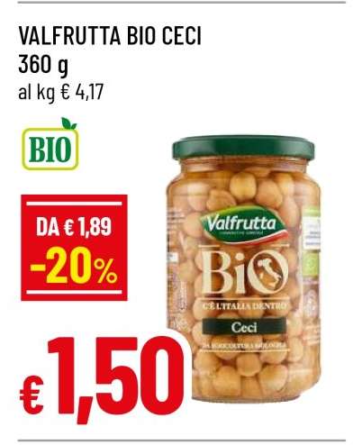 VALFRUTTA BIO CECI