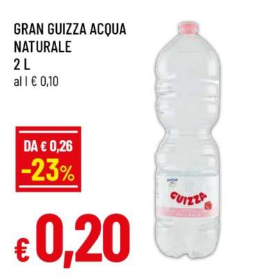 GRAN GUIZZA ACQUA NATURALE