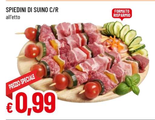 SPIEDINI DI SUINO C/R