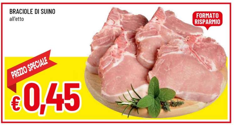 Braciole di suino