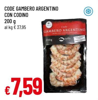 CODE GAMBERO ARGENTINO CON CODINO