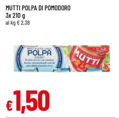 Mutti Polpa di pomodoro