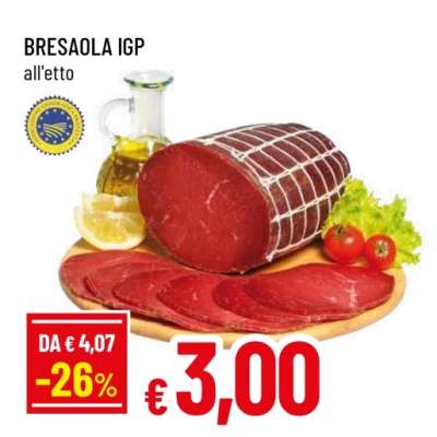 BRESAOLA IGP