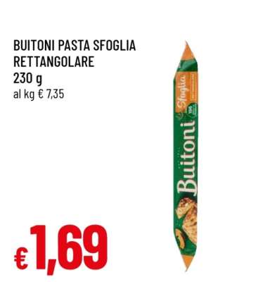 BUITONI PASTA SFOGLIA RETTANGOLARE