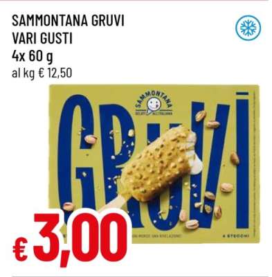 SAMMONTANA GRUVI VARI GUSTI