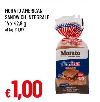 MORATO AMERICAN SANDWICH INTEGRALE