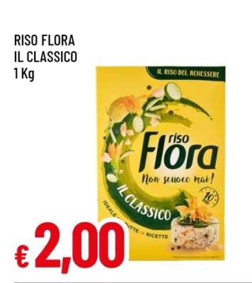 RISO FLORA il classico