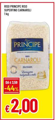 RISO PRINCIPE RISO SUPERFINO CARNAROLI