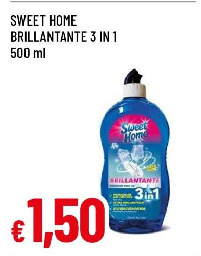 SWEET HOME BRILLANTANTE 3 IN 1 500 ml