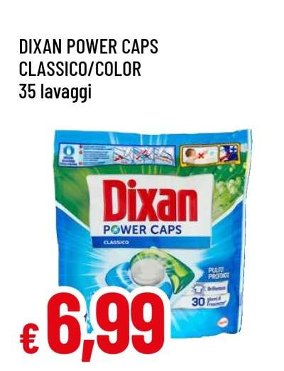 DIXAN POWER CAPS CLASSICO/COLOR