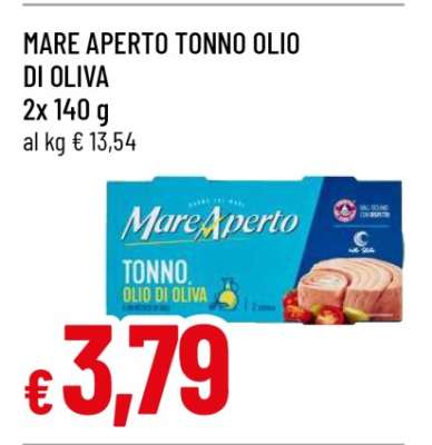 MARE APERTO Tonno olio di oliva