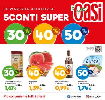 Volantino Oasi - 21/5/2026 - 3/6/2026.