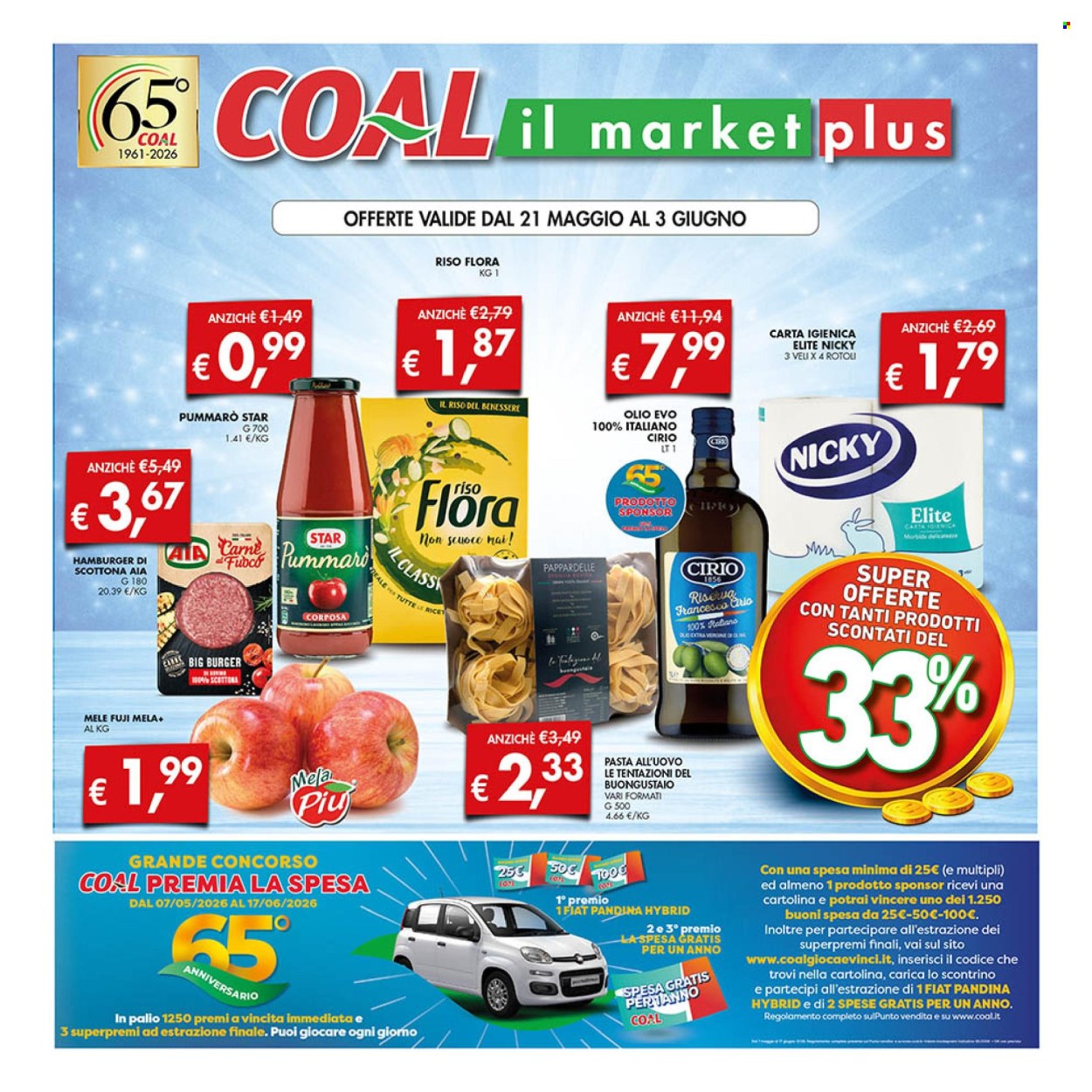 Volantino COAL - 21/5/2026 - 3/6/2026. Pagina 1