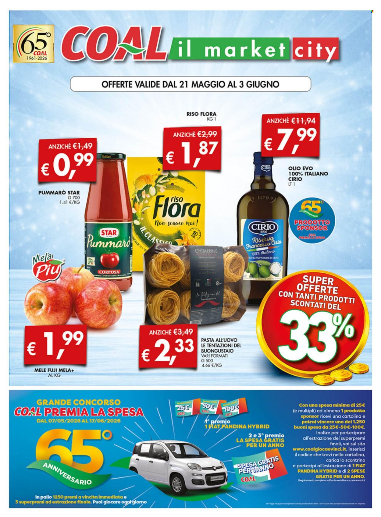 Volantino COAL - 21/5/2026 - 3/6/2026. Pagina 1