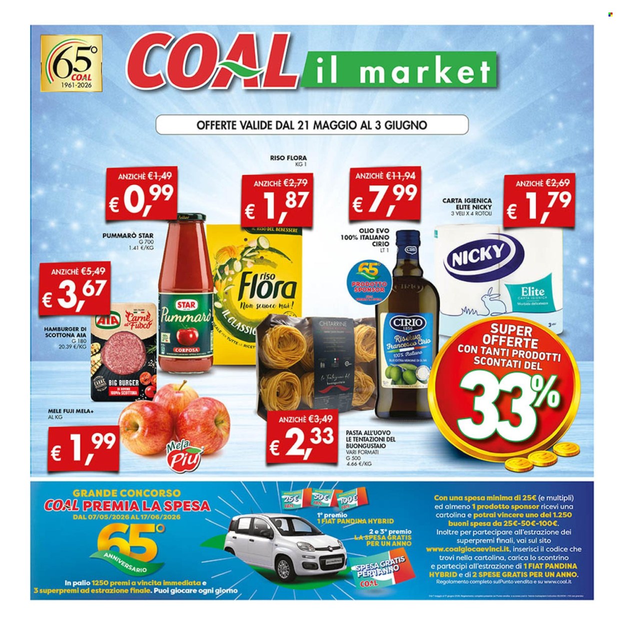 Volantino COAL - 21/5/2026 - 3/6/2026. Pagina 1