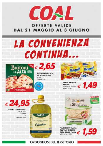 Volantino COAL - 21/5/2026 - 3/6/2026.