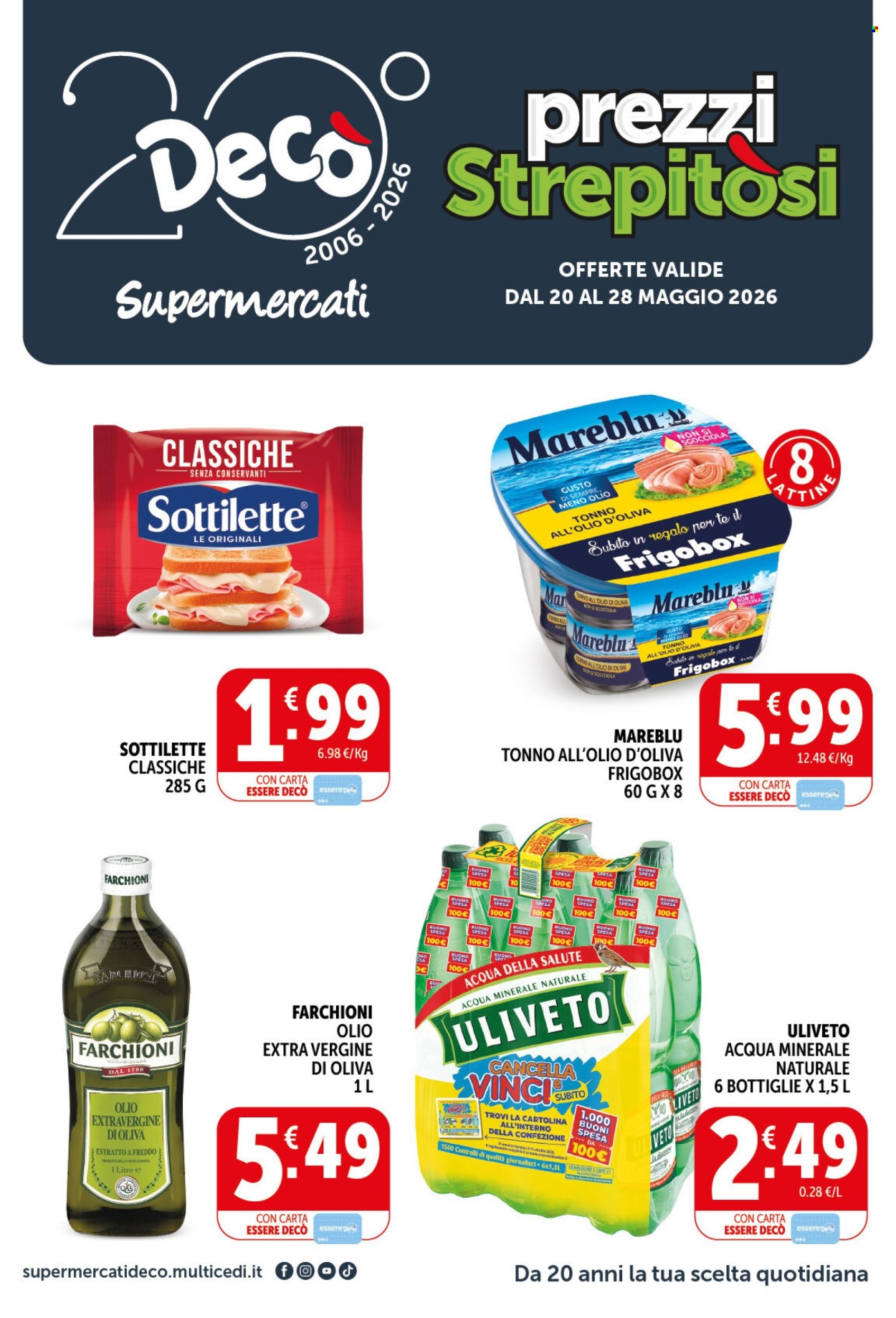 Volantino Deco - 20/5/2026 - 28/5/2026. Pagina 1