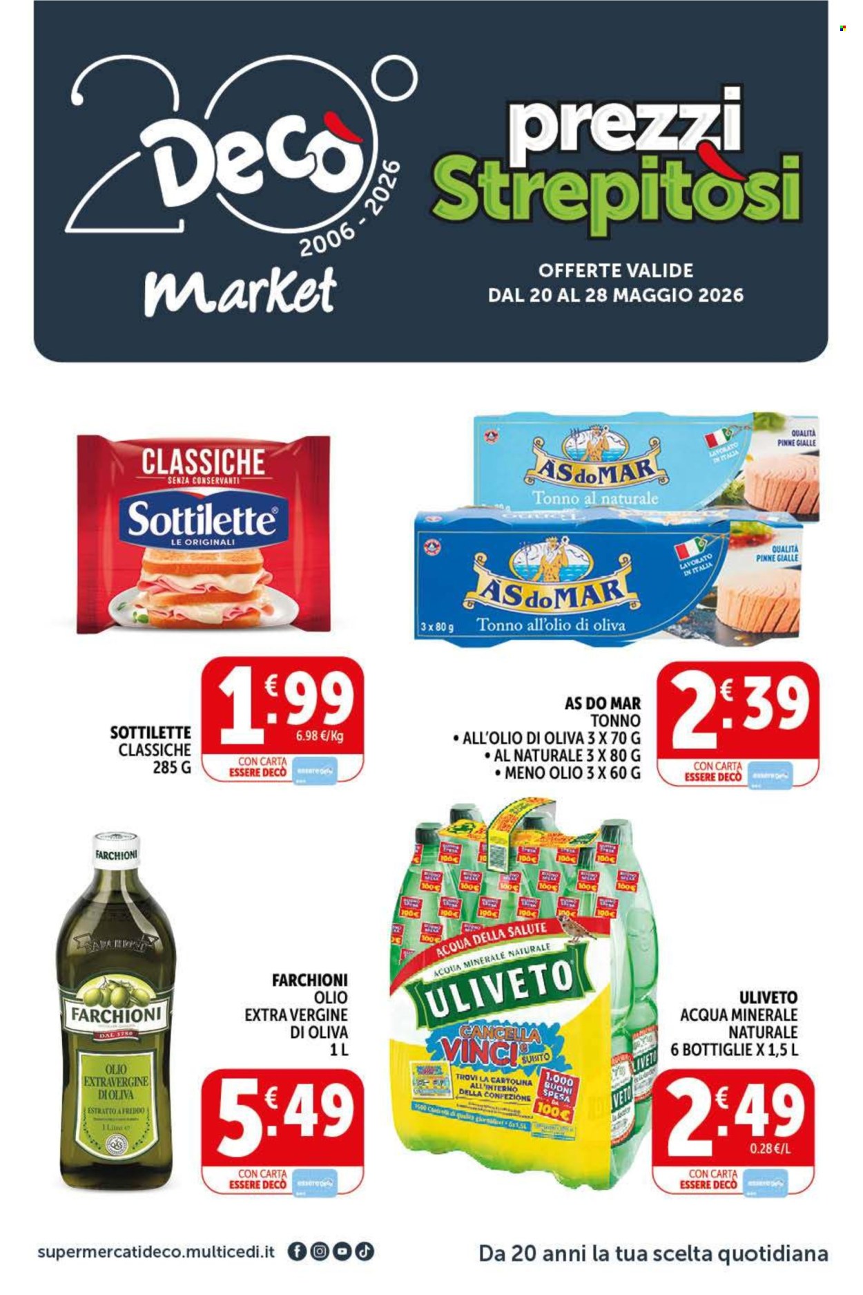 Volantino Deco - 20/5/2026 - 28/5/2026. Pagina 1