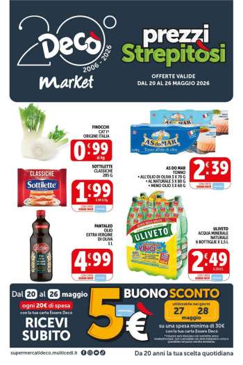 Volantino Deco - 20/5/2026 - 28/5/2026.