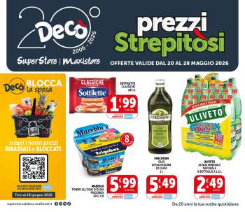 Volantino Deco - 20/5/2026 - 28/5/2026.