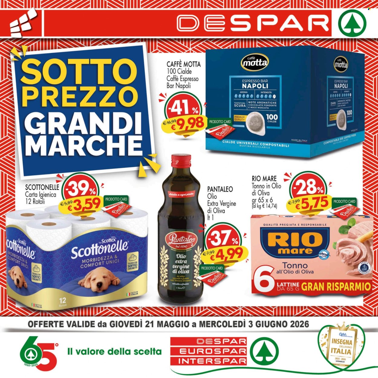 Volantino Eurospar - 21/5/2026 - 3/6/2026. Pagina 1
