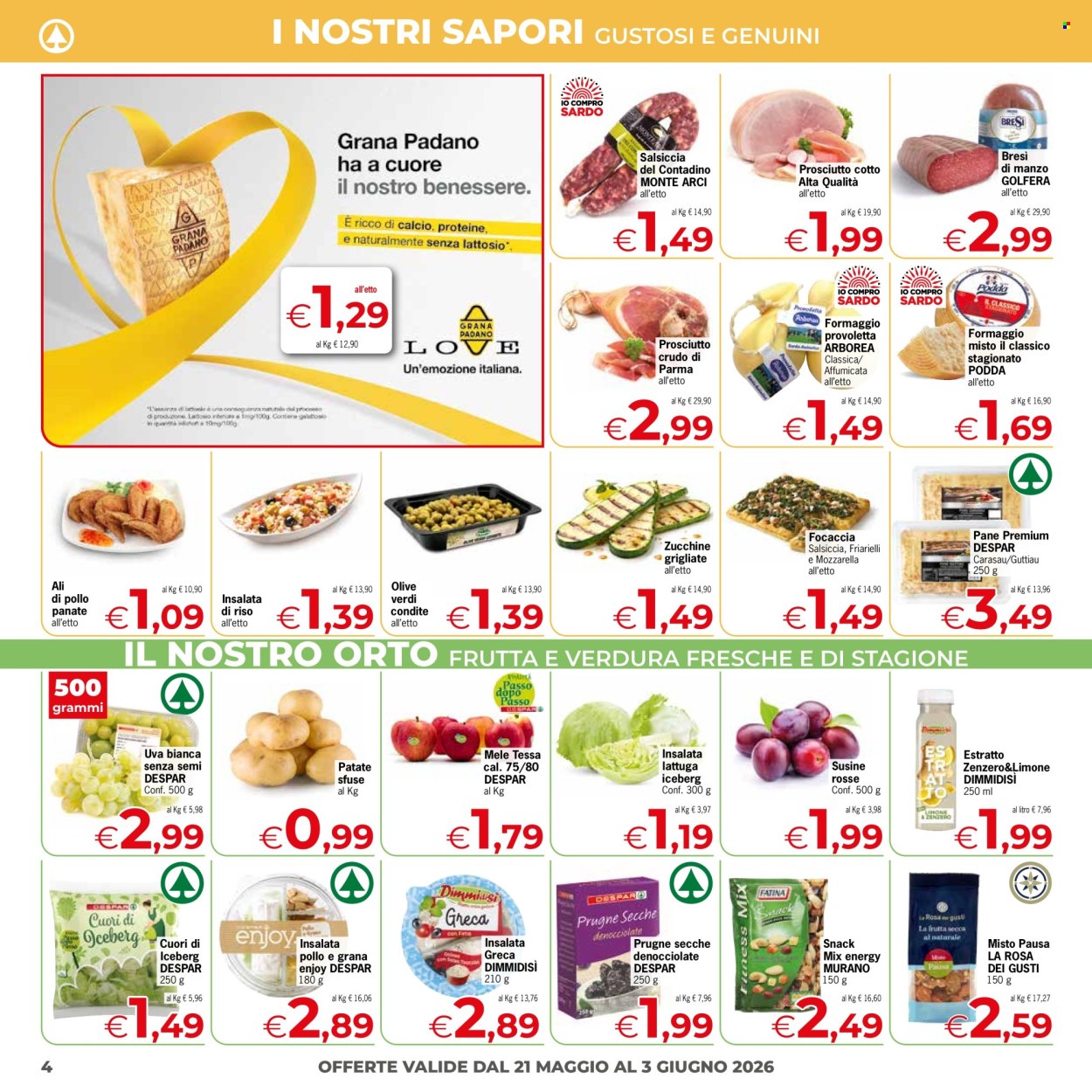 Volantino Despar - 21/5/2026 - 3/6/2026. Pagina 4