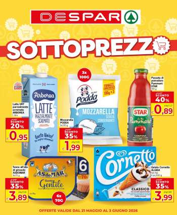 Volantino Despar - 21/5/2026 - 3/6/2026.