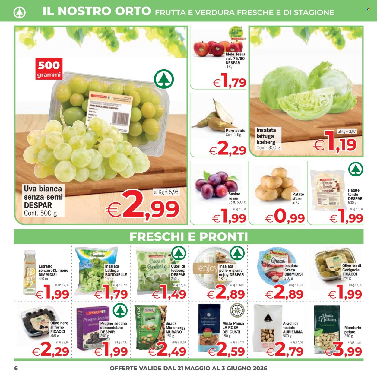Volantino Eurospar - 21/5/2026 - 3/6/2026. Pagina 6