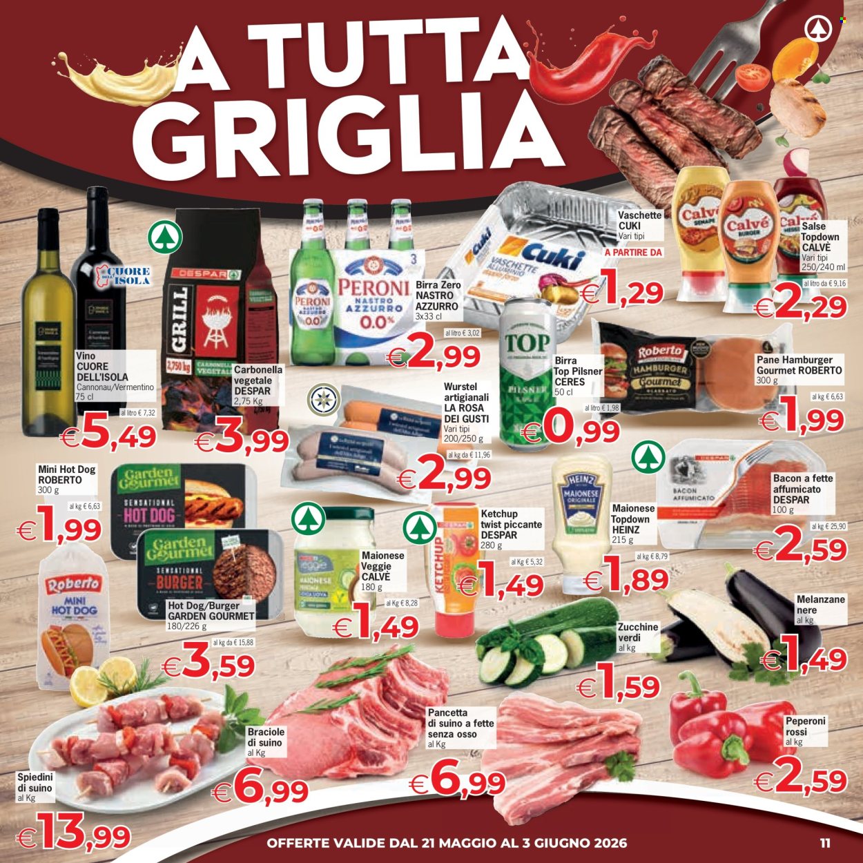 Volantino Eurospar - 21/5/2026 - 3/6/2026. Pagina 11