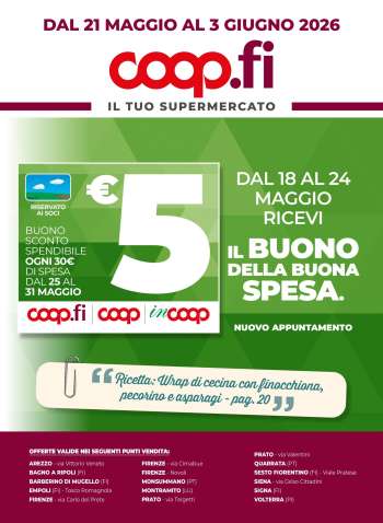 Volantino Coop - 21/5/2026 - 3/6/2026.