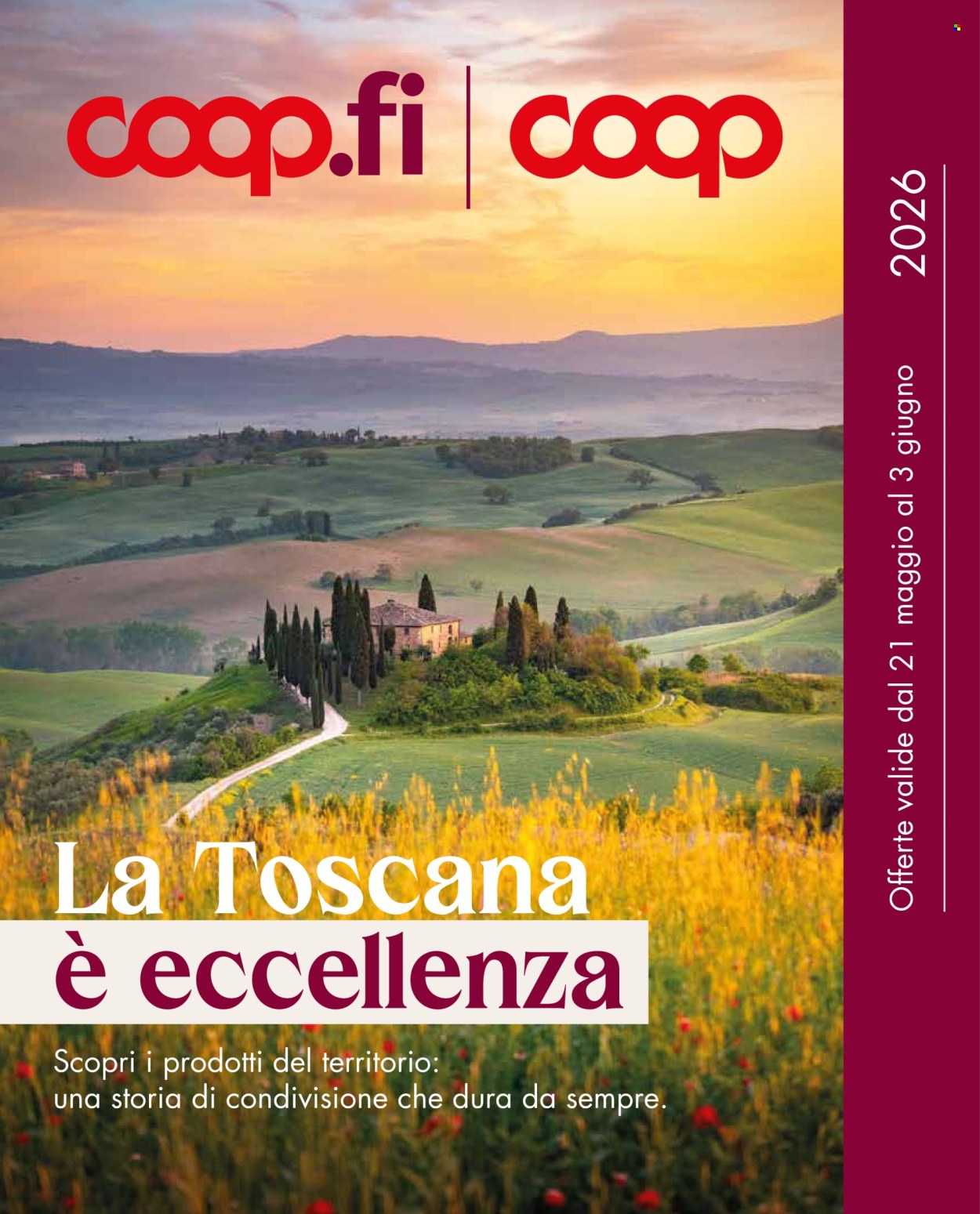Volantino Coop - 21/5/2026 - 3/6/2026. Pagina 1