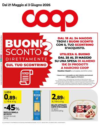 Volantino Coop - 21/5/2026 - 3/6/2026.