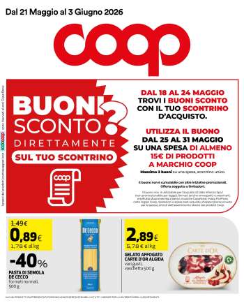 Volantino Coop - 21/5/2026 - 3/6/2026.