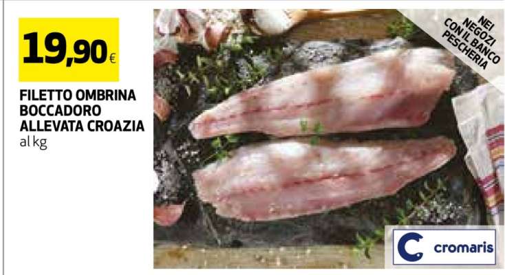FILETTO OMBRINA BOCCADORO ALLEVATA CROAZIA