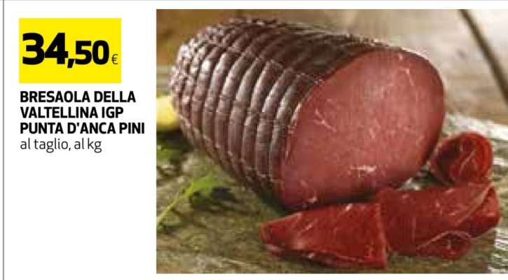 BRESAOLA DELLA VALTELLINA IGP PUNTA D’ANCA PINI