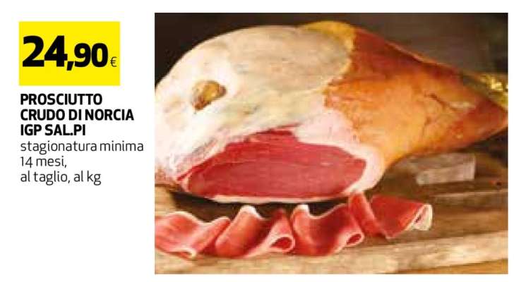 PROSCIUTTO CRUDO DI NORCIA IGP SAL.PI