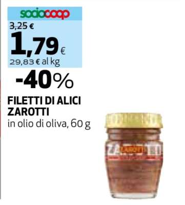 FILETTI DI ALICI ZAROTTI
