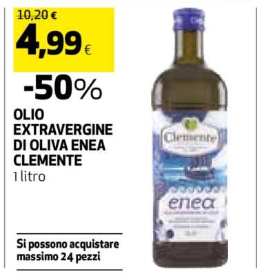 OLIO EXTRAVERGINE DI OLIVA ENEA CLEMENTE