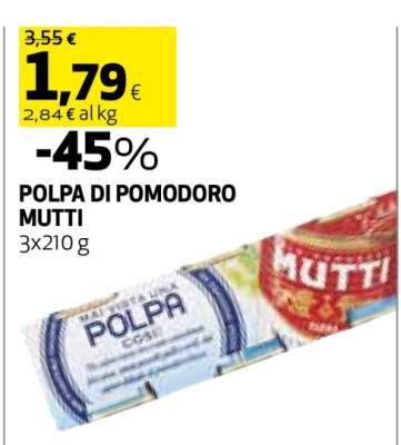 POLPA DI POMODORO MUTTI