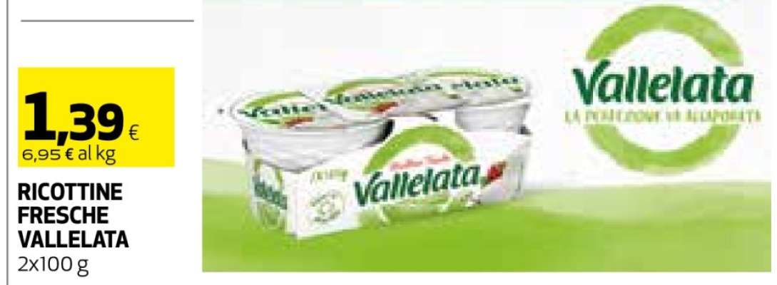 Ricottine Fresche Vallelata