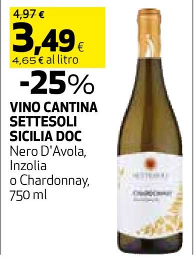 Vino Cantina Settesoli Sicilia DOC