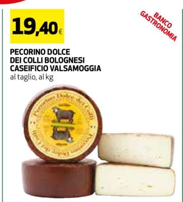 PECORINO DOLCE DEI COLLI BOLOGNESI CASEIFICIO VALSAMOGGIA