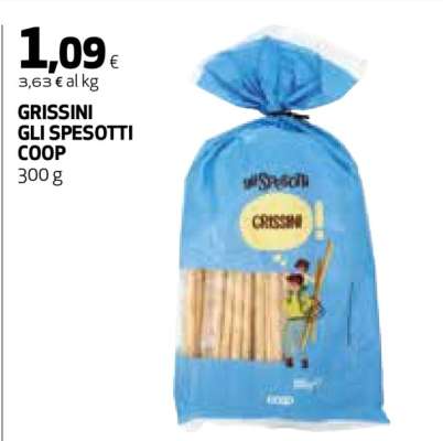 GRISSINI GLI SPESOTTI COOP