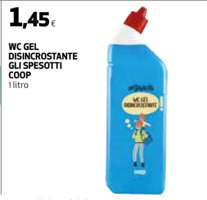 WC GEL DISINCROSTANTE GLI SPESOTTI COOP