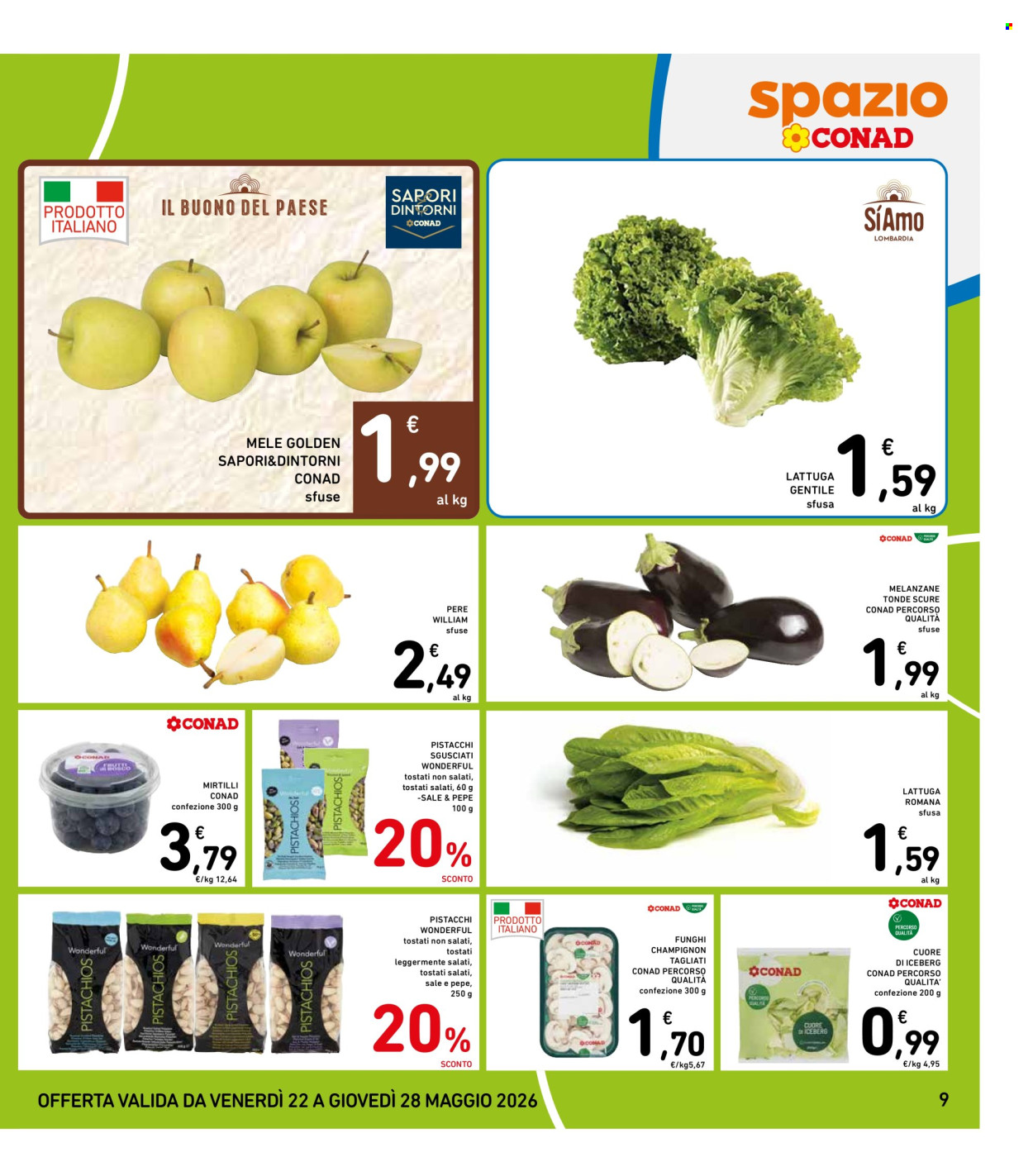 Volantino Spazio Conad - 22/5/2026 - 28/5/2026. Pagina 9