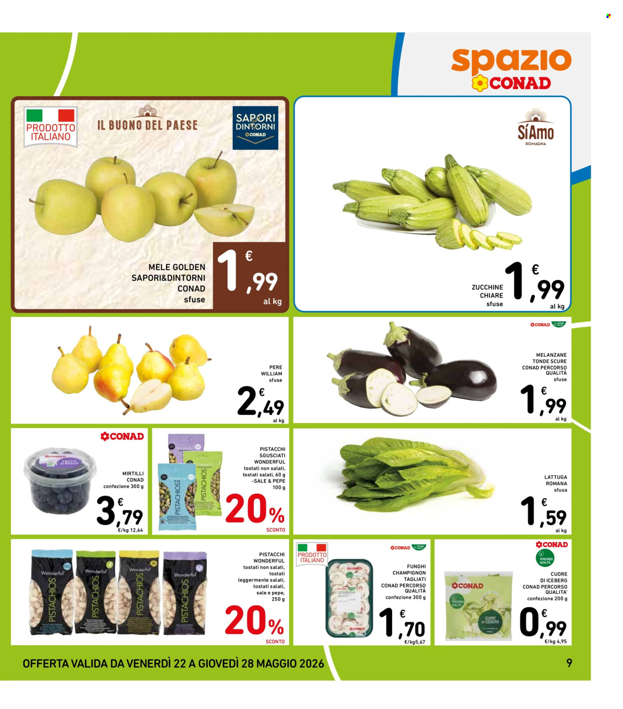 Volantino Spazio Conad - 22/5/2026 - 28/5/2026. Pagina 9