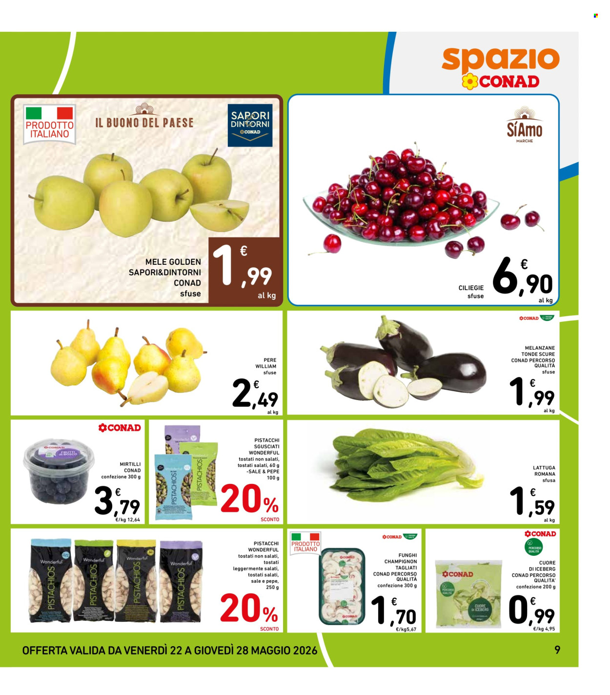 Volantino Spazio Conad - 22/5/2026 - 28/5/2026. Pagina 9