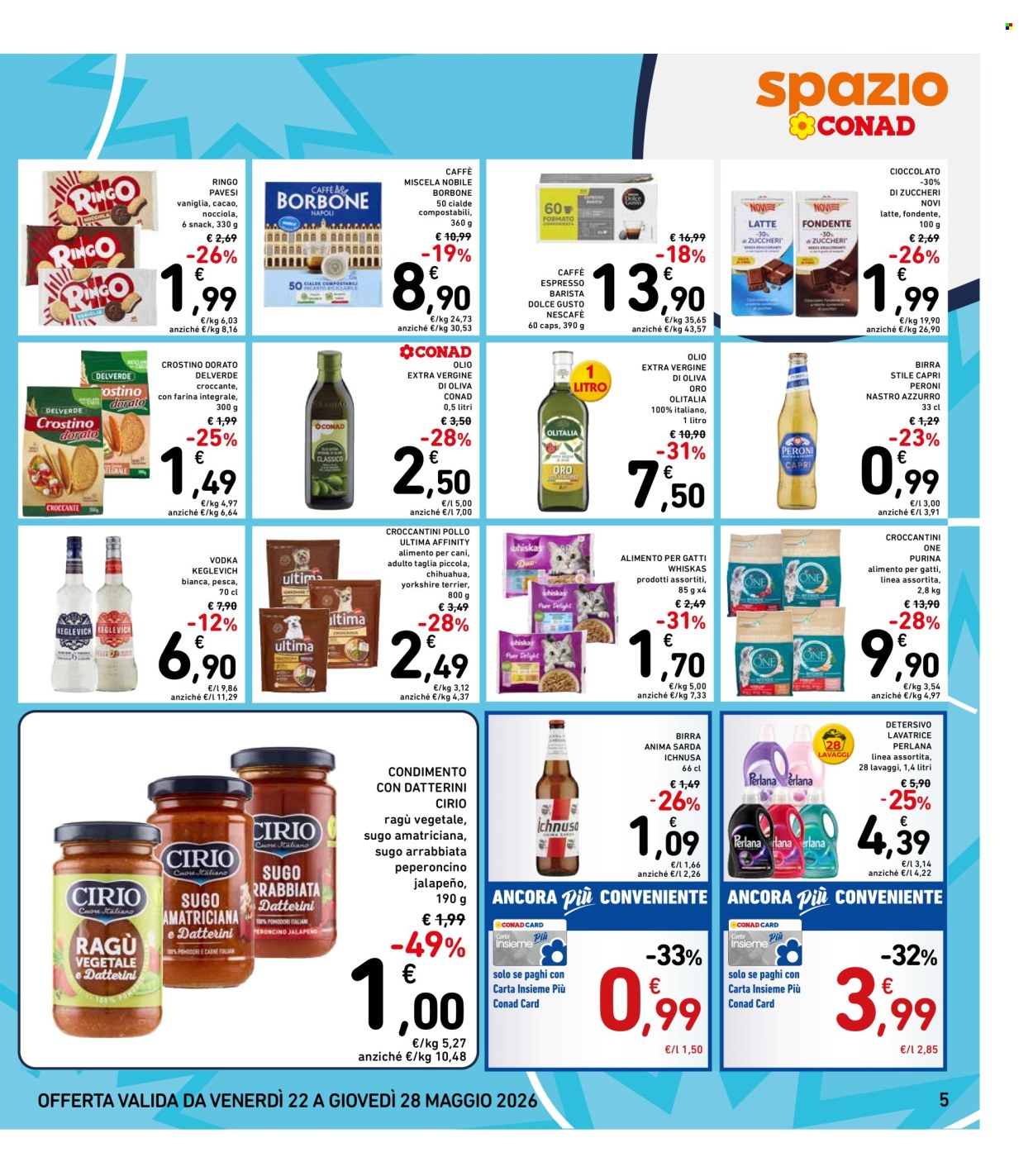Volantino Spazio Conad - 22/5/2026 - 28/5/2026. Pagina 5