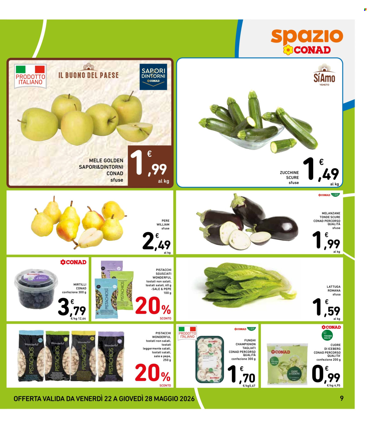 Volantino Spazio Conad - 22/5/2026 - 28/5/2026. Pagina 9