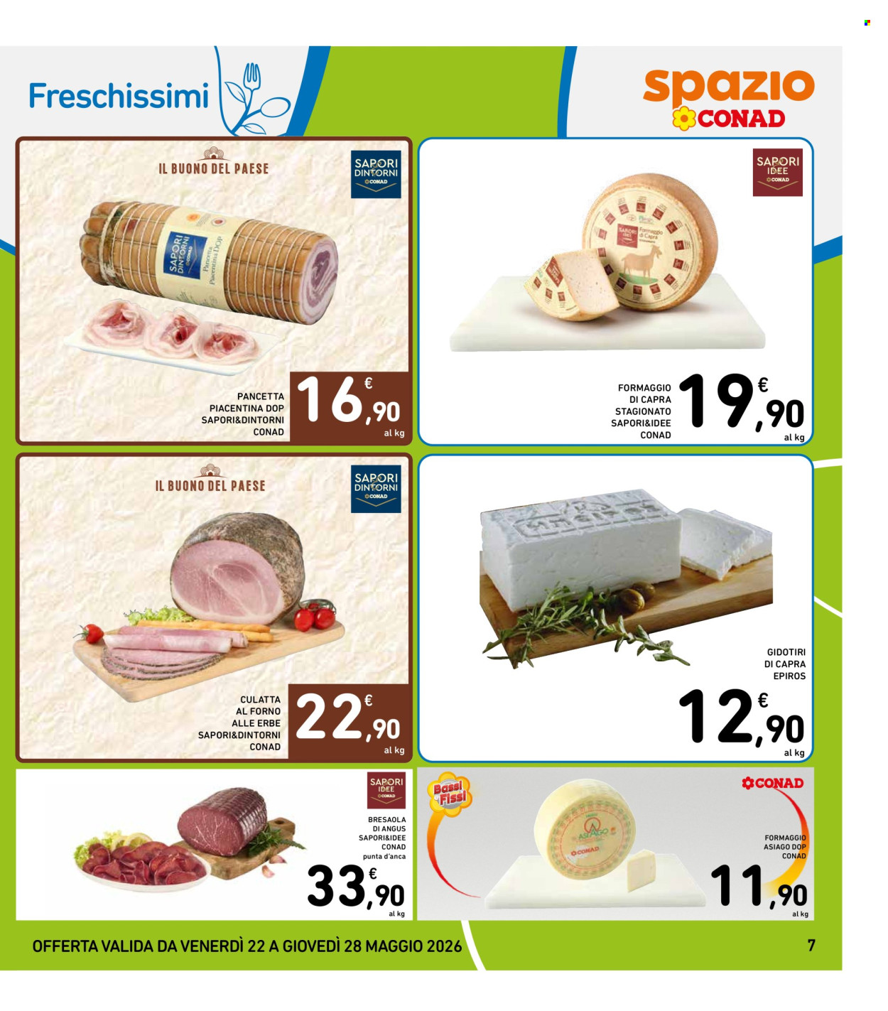 Volantino Spazio Conad - 22/5/2026 - 28/5/2026. Pagina 7